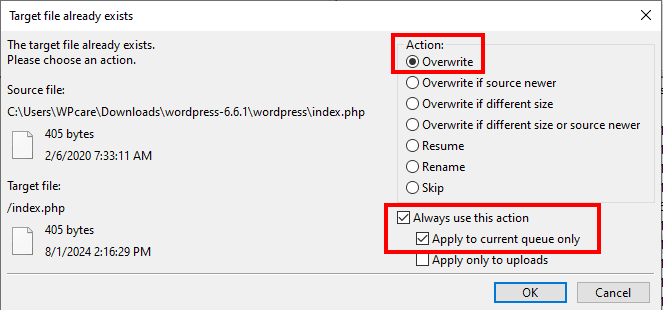 Your php installation appears to be missing the mysql extension which is required by WordPress FTP replace