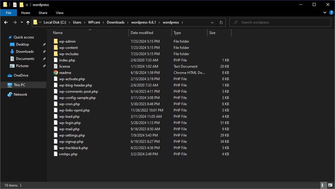 Your php installation appears to be missing the mysql extension which is required by WordPress unzip downloaded WordPress